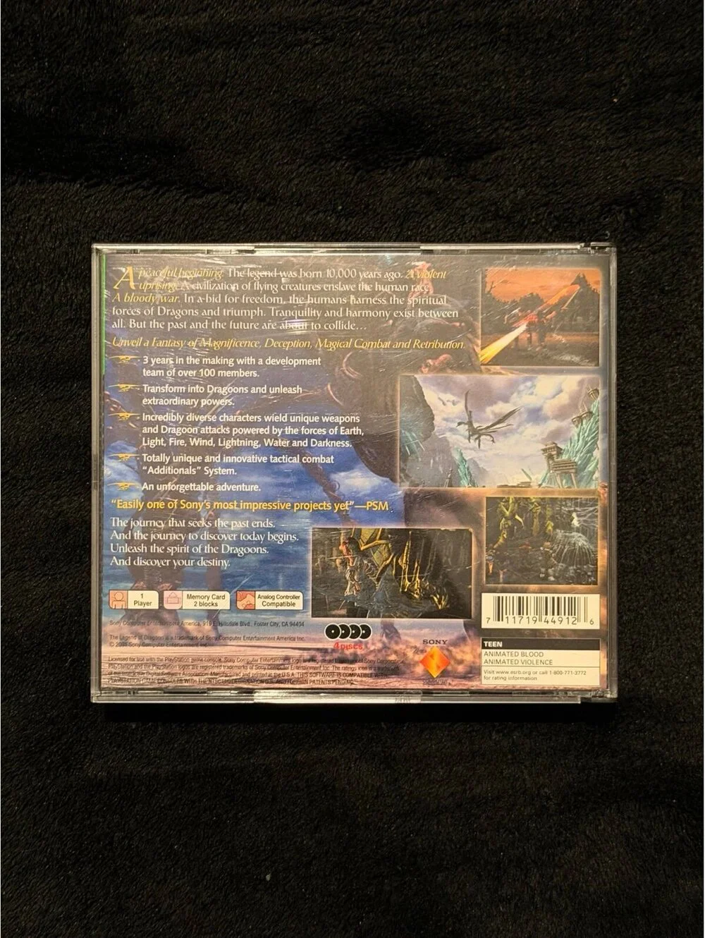 Legend Of Dragoon for PlayStation 1